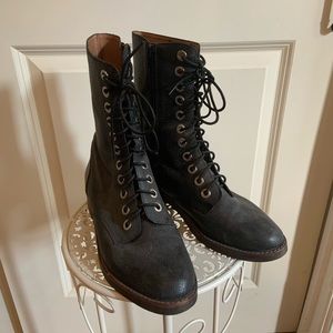 Free people Jeffrey Campbell Lace-up Boots sz 8.5